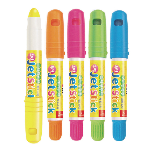 고체형광펜제트스틱(5색) 