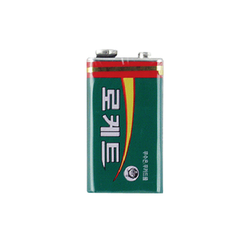 로케트 망간 건전지 망간 9V 