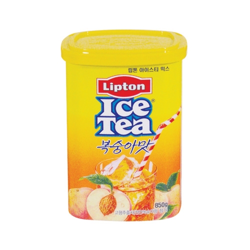 립톤 아이스티 복숭아 지관 850g