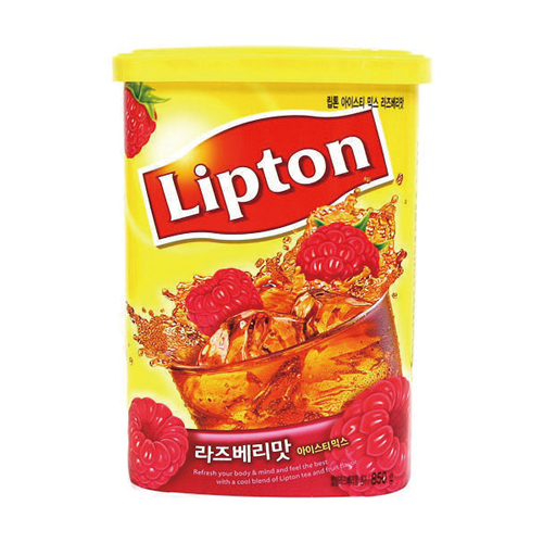 립톤 아이스티 라즈베리 지관 850g