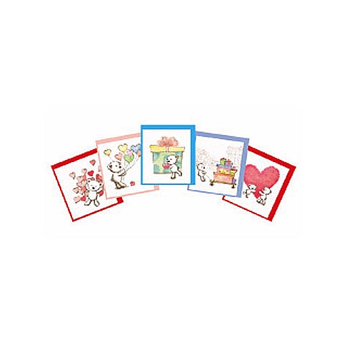 500 축하 카드 85mm * 85mm