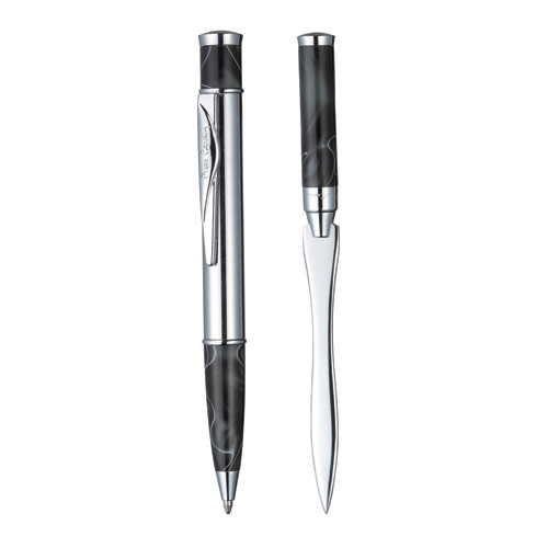 제이드 흑색볼펜+봉투칼SET5100 5100 SET