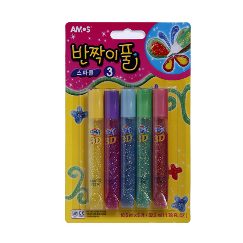 반짝이풀5색(스파클 3번) 