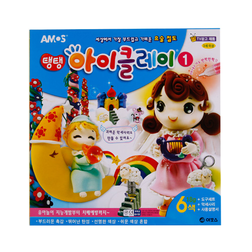 탱탱 아이클레이1 18g * 6색