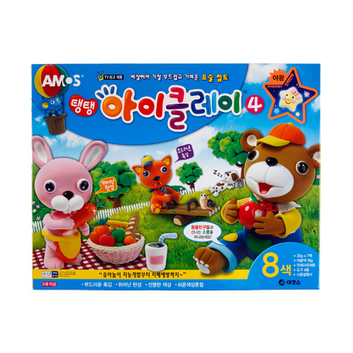 탱탱 아이클레이4호 30g * 8색