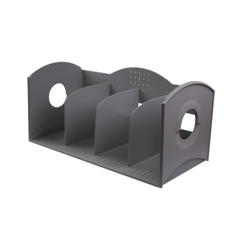 멀티책꽂이 4단 회색 42117