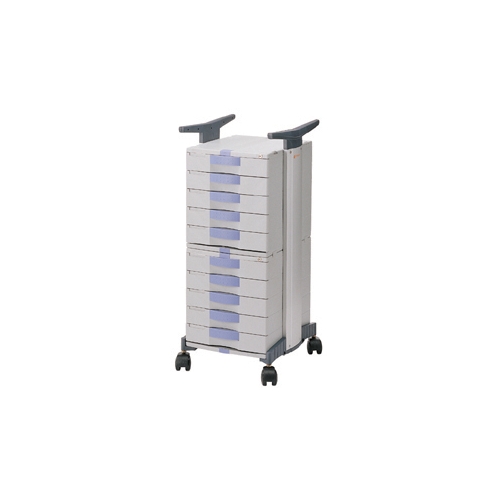 맥스 이동형 10단 서류함 