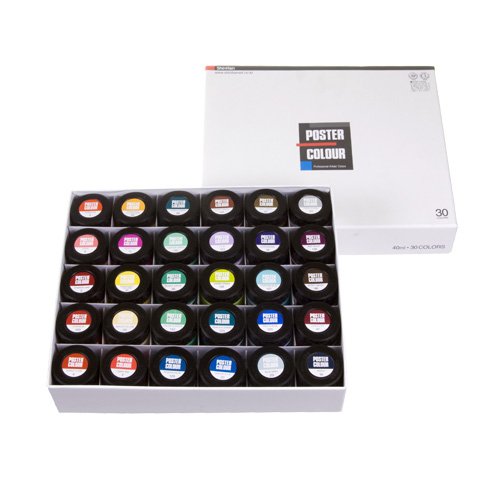 신한 포스터물감 30색B 40ml