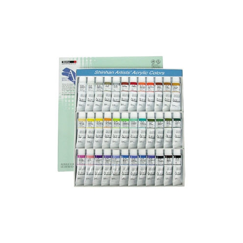 신한 아크릴물감 20ml / 36색 
