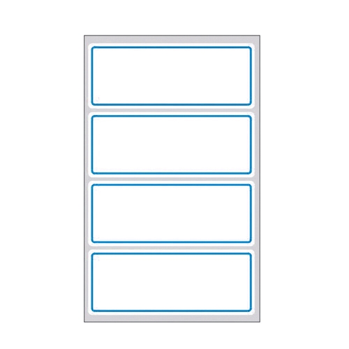 레이테크 견출지 10-G201B 청색 34 * 87㎜ 11장(팩)