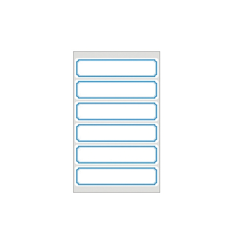 견출지 10-G223 적색 21 * 89㎜ 11장(팩)