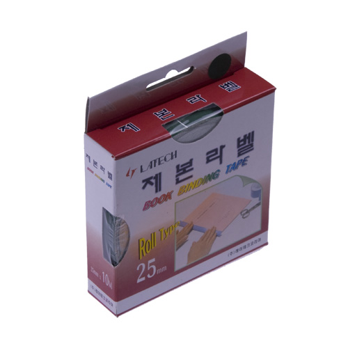 제본 라벨 25㎜ 25mm * 10m