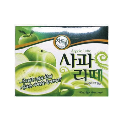 차뜨래 사과라떼 10T 18g * 10개입 