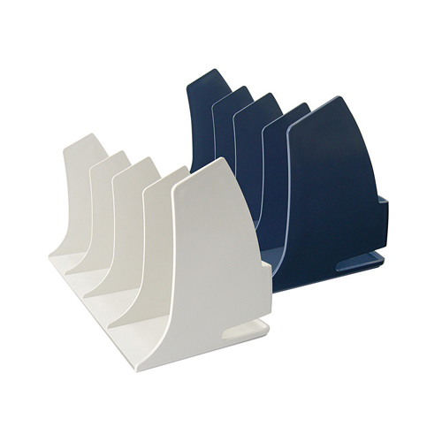 센스 4단 책꽂이 회색 K08121 450*210*255mm