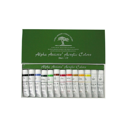 알파 아크릴물감 20ml / 13색 