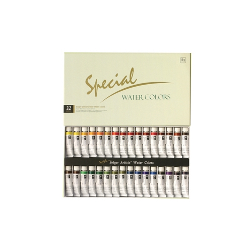 알파 솔거 수채물감 32색 15ml