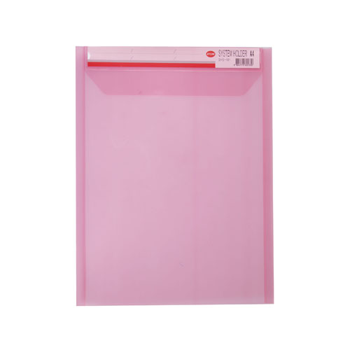 시스템홀더 A4 세로형 SHS101 빨강