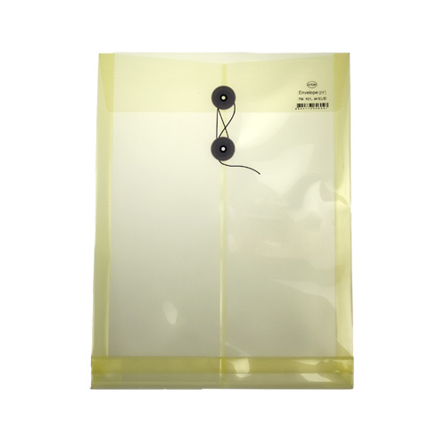 PP서류봉투(세로형) 노랑색 FM-101