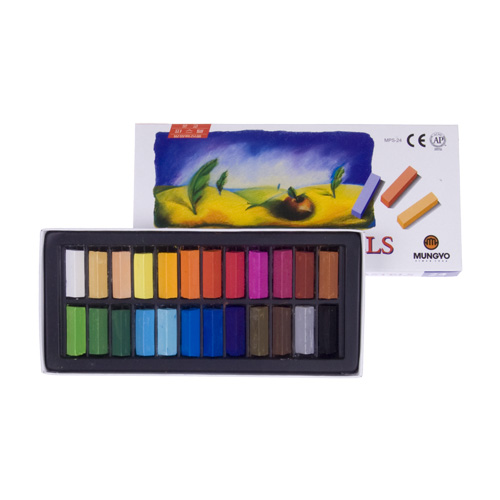 문교 일반 파스텔 24색 24색