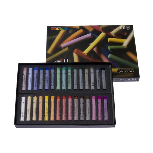 문교 갤러리 파스텔 30색 30색