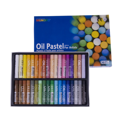 문교 오일 파스텔 36색 36색