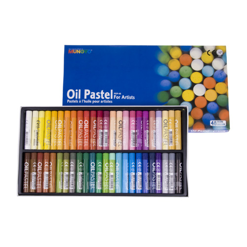 문교 오일 파스텔 48색 48색
