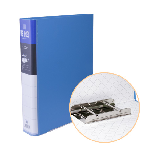 파이프 2공 바인더(민) 6cm 홀간격: 70mm