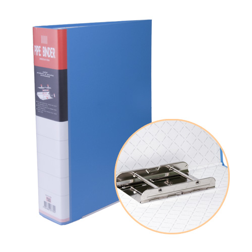 파이프 2공 바인더(민) 6cm 홀간격: 80mm