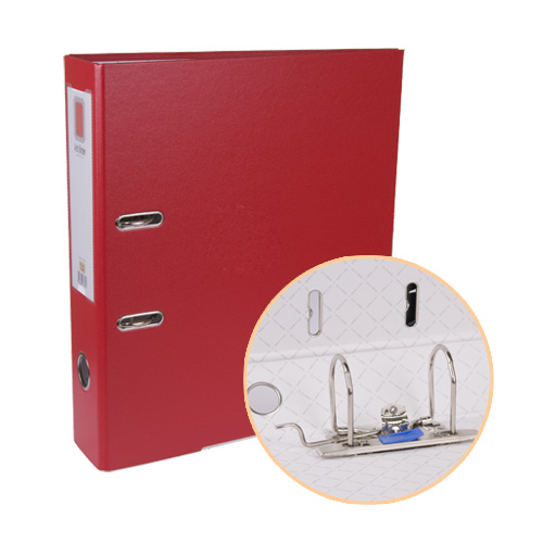 LA바인더 5㎝ 적색 홀간격: 8cm