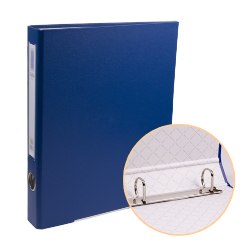 합지 D링 바인더 3cm 청색 3공