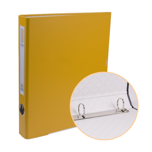합지 D링 바인더 3cm 노랑 3공