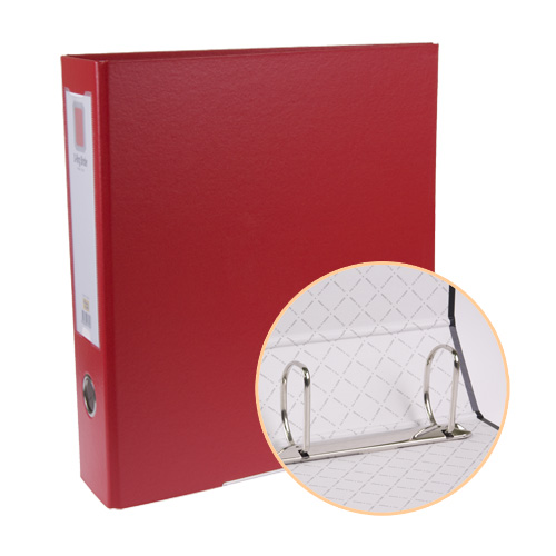 합지 D링 바인더 7㎝ 적색 3공