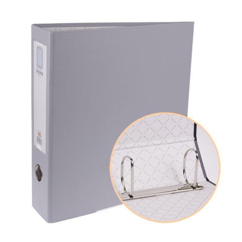 합지 D링 바인더 7㎝ 회색 3공