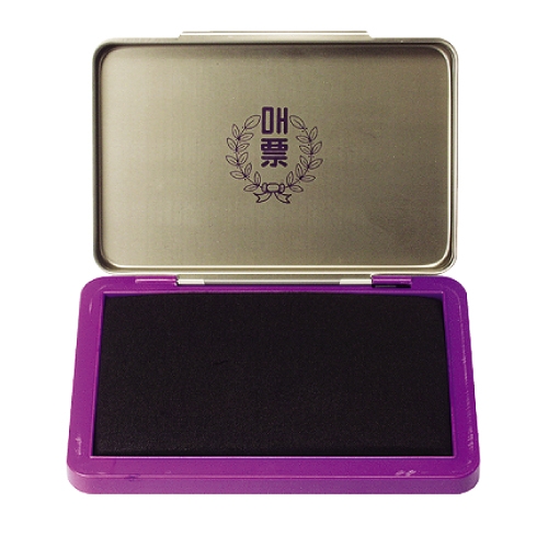 스탬프 패드 청색 