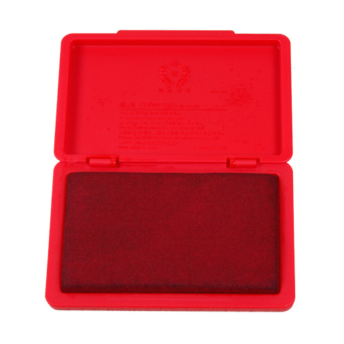 플라스틱스탬프패드(적색) 115*75mm