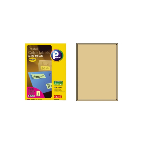 크라프트 라벨 V3010 10 99.06 * 38.1㎜ 10매