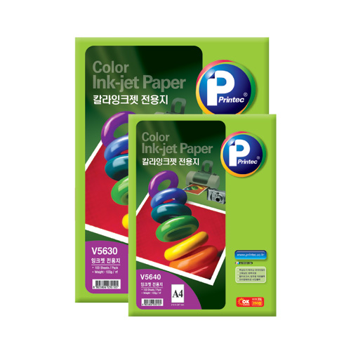칼라 잉크젯 전용지 V5630 A3 100매 V5630 A3 100매