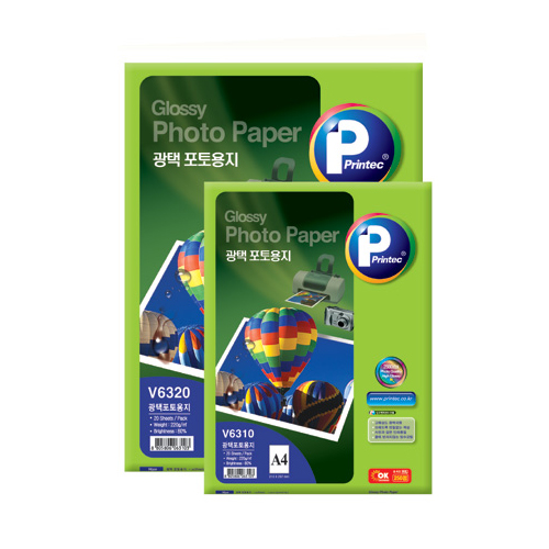 광택포토용지20매 V6210 