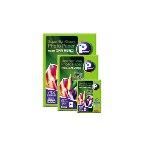 고광택 포토용지 V7310 A4 V7310 A4 20매