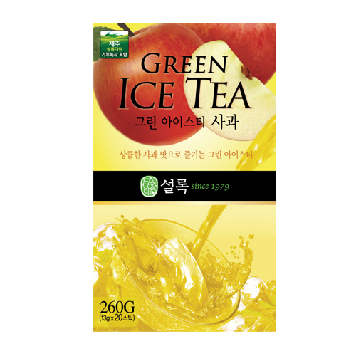 설록 그린 아이스티 사과 20T 13g * 20개입