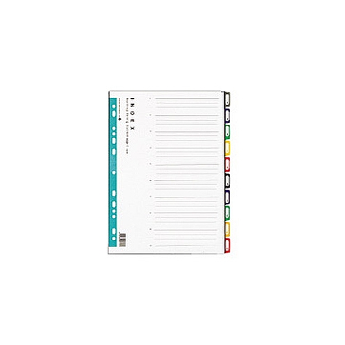 인덱스속지 10분류 A691-7 PP