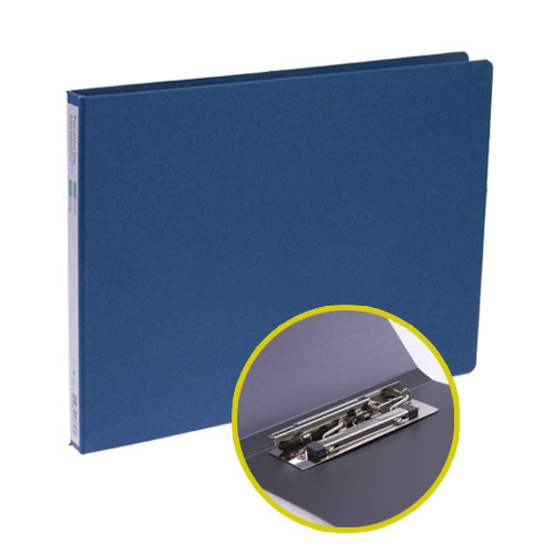 문화 A5 하드보드펀치레스화일 청색 F331-6