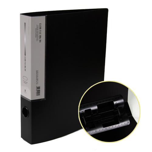 [문화] 클리어화일A4(80매) F525-7 흑색