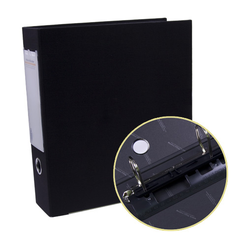 문화 웹 D링바인더 7㎝ 흑색 B949A-7