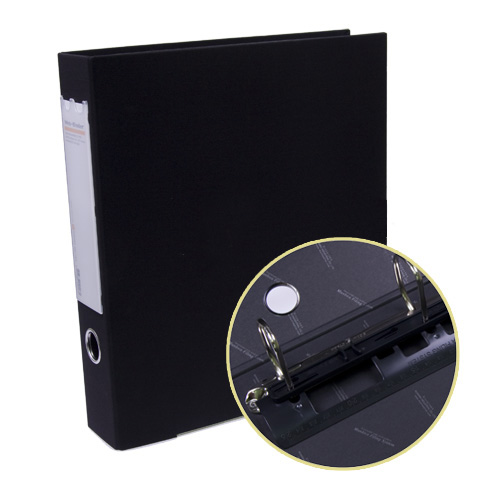 문화 웹 D링바인더 5㎝ 흑색 B949-7