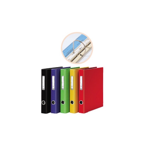 컬러 웹 D링 바인더 5㎝ 흑색 B969-7 5cm