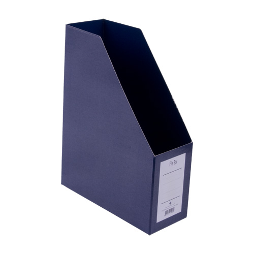 종이화일박스 군청색 F190-7