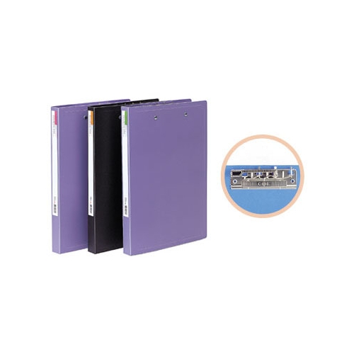 문화 PP 더블레버화일 청색 F435-7