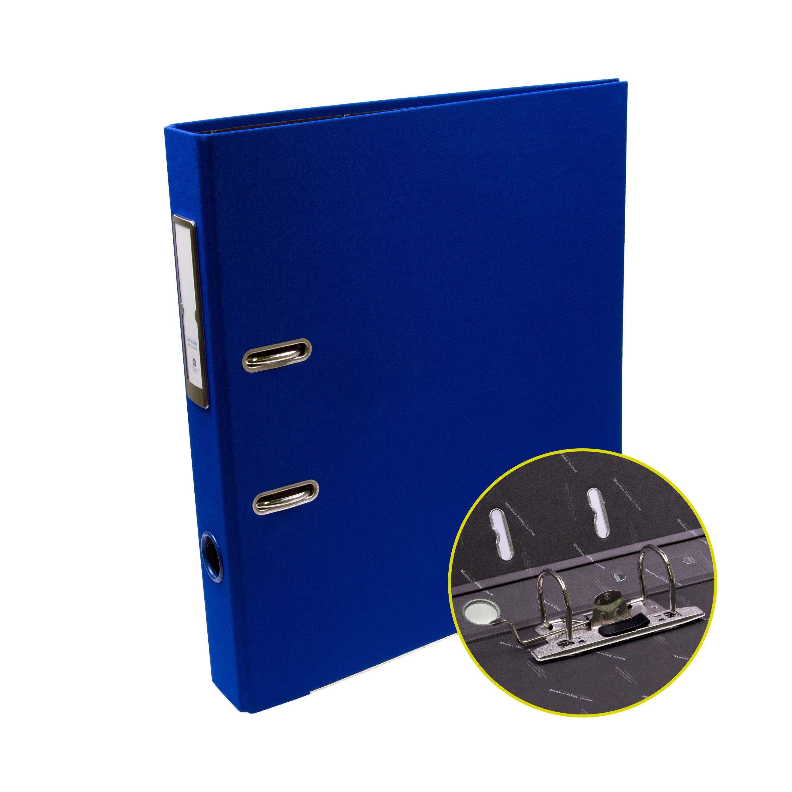 문화 컬러 웹 LA 바인더 5㎝ 청색 B941-7