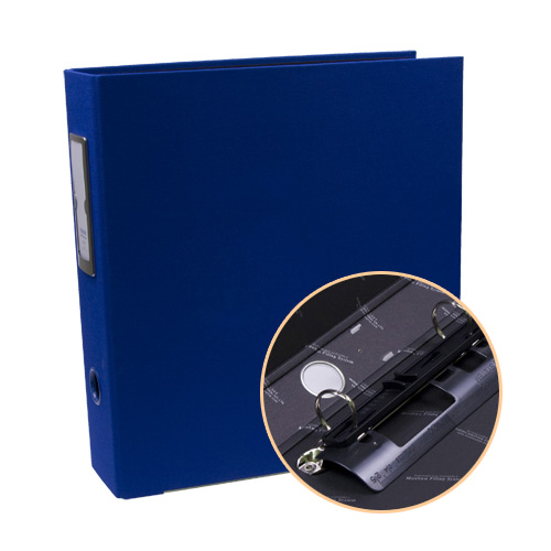 문화 칼라 웹 D링 바인더 청색 B969A-7